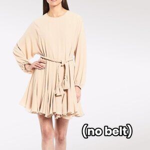 Gianni Bini Long Balloon Sleeve Flowy Swing Dress XS
